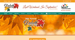 Desktop Screenshot of duluthfallfestival.org